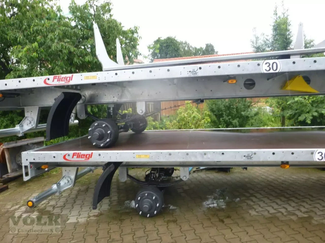E-FARM: Fliegl zpw 140 - Remolque - id SDPNZM8 - 16.200 € - Año: 2021 - Alemania