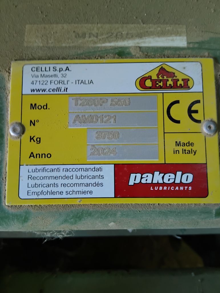 Celli fraise repliable tiger 280 bio 5.5m Herse rotative 38 000 €