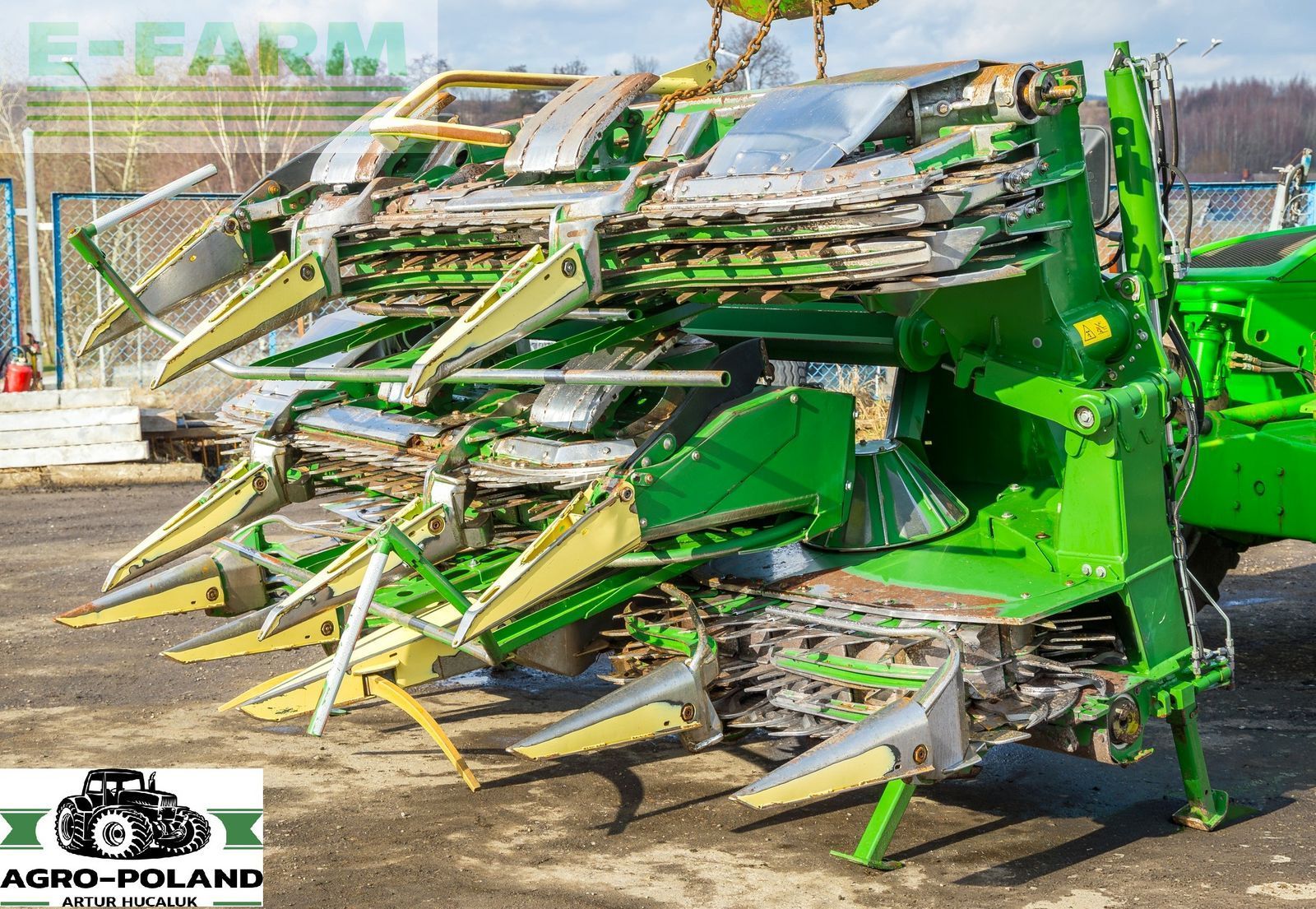 Krone EasyCollect 750-3 Header €26,500