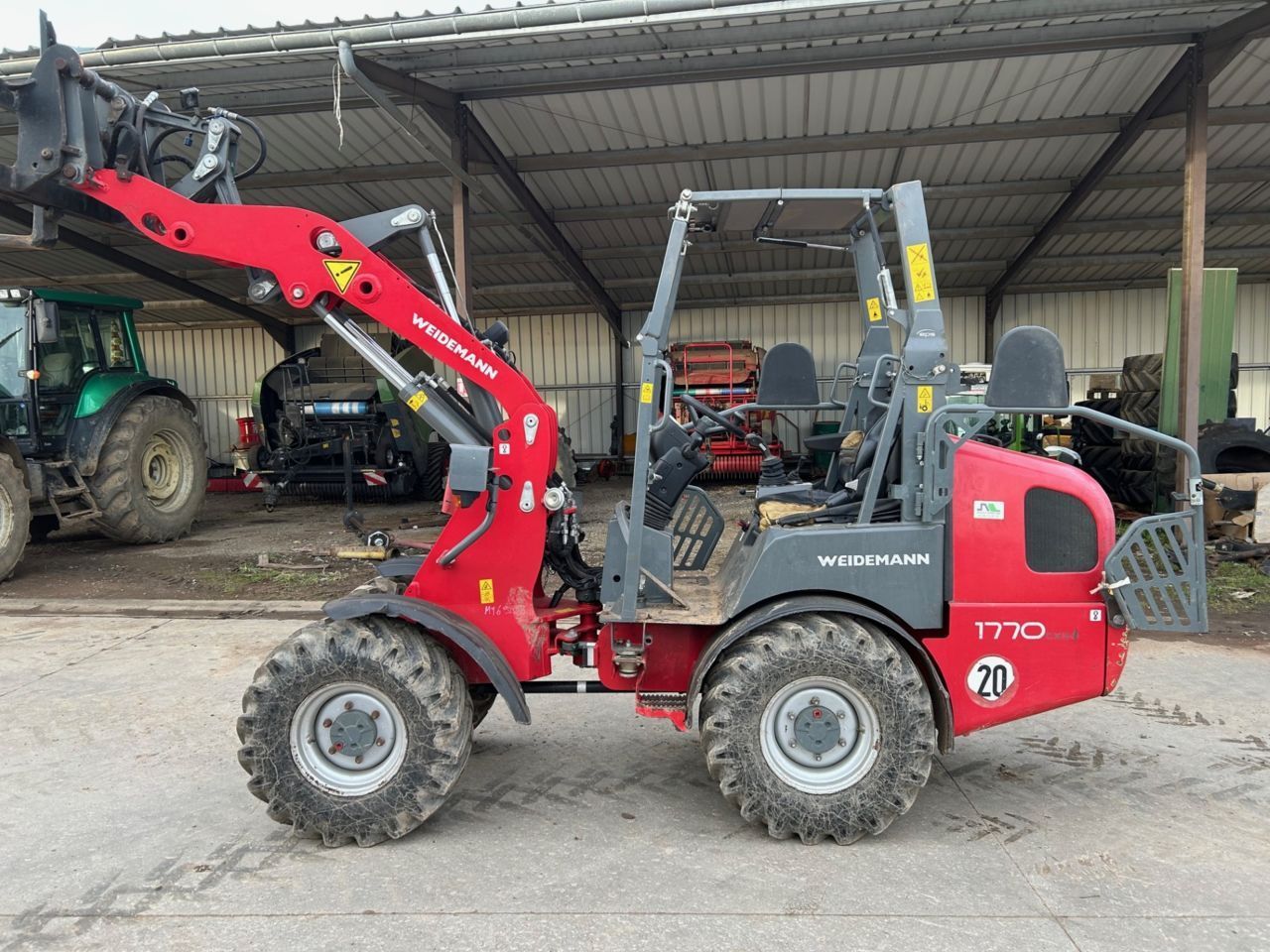 Weidemann 1770 CX 50 Radlader 35.000 €