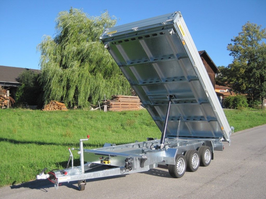 E-FARM: Humbaur dreiseitenkipper htk 3500.41 tridem - Tombereau - id KJGWEAY - 9 166 € - Année: 2025 - Autriche