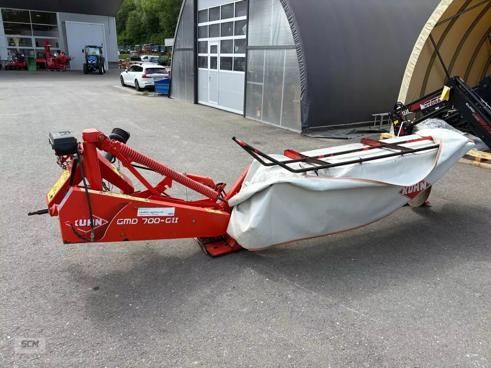 E-FARM: Kuhn GMD 700 GII - Faucheuse - id MRU9QWS - 5 221 € - Année: 2011 - Lecture du nombre d'heure: 350,Autriche