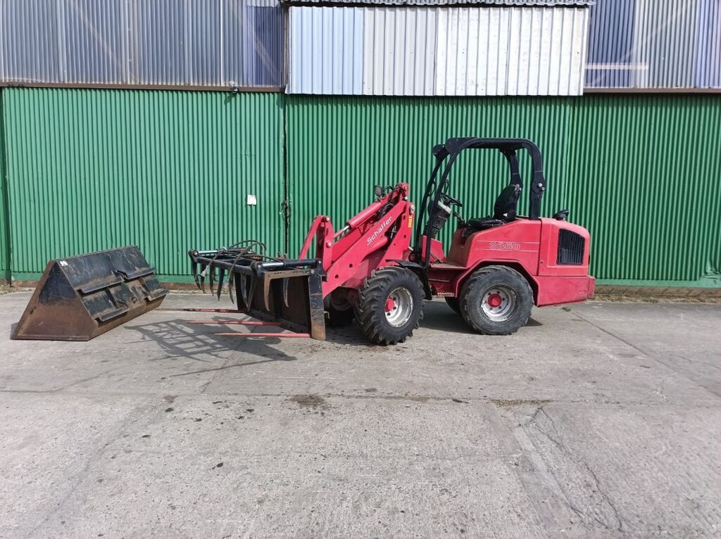 E-FARM: Schäffer 3350 - Ładowarka kołowa - id TYYGQXA - 23 800 € - Rok produkcji: 2010 - Motogodziny: 4376,Moc silnika: 50,Niemcy