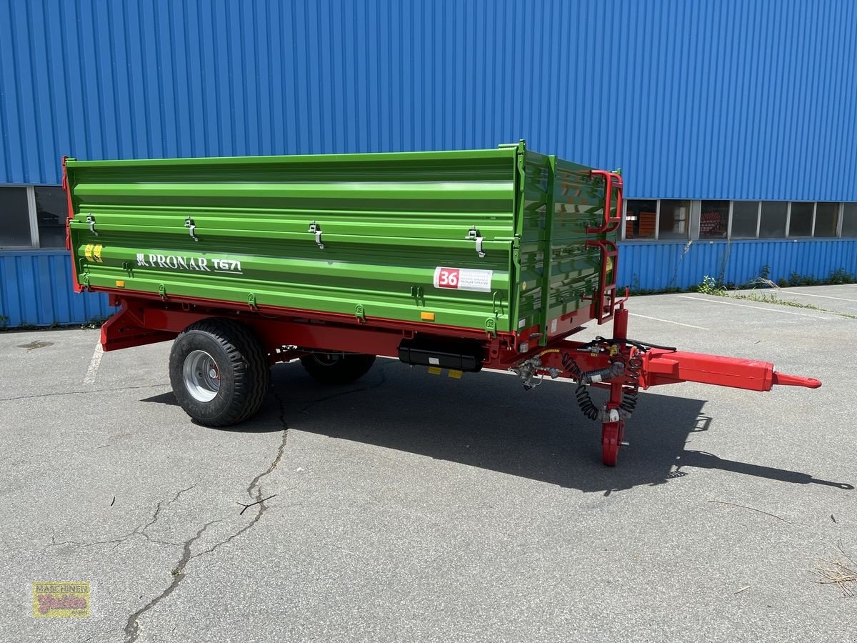 Pronar t671 mit druckluftbremse tipper €10,167