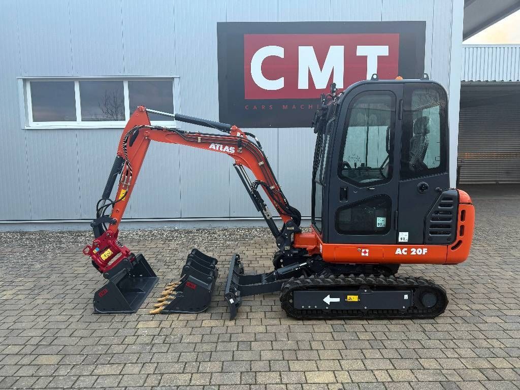 ATLAS ac 20 f neu*2025*powertilt*3löffel*garantie*aktion Мини-экскаватор 24 975 €