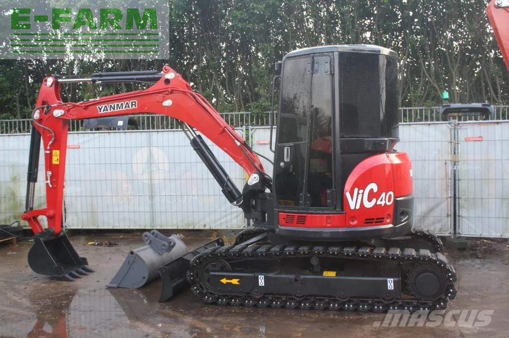 Yanmar vio40 4600kg graafmachine excavator Мини-экскаватор 15 800 €