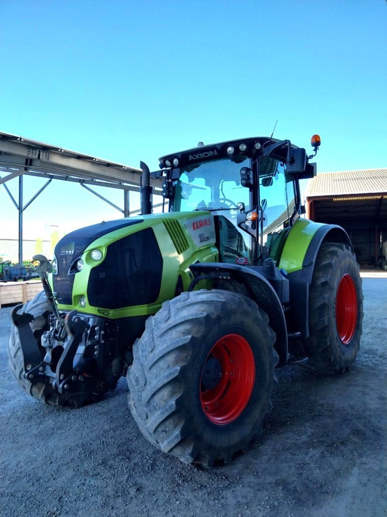 E-FARM: Claas Axion 810 - Tractor - id 2CRAX4W - €75,000 - Year of construction: 2018 - Engine hours: 4,540,Engine power (HP): 215,France