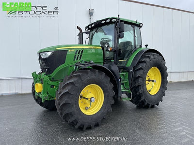 E-FARM: John Deere 6215 R - Tractor - id RGHR6DW - €128,500 - Year of construction: 2019 - Engine hours: 3,838,Engine power (HP): 214.82,Germany