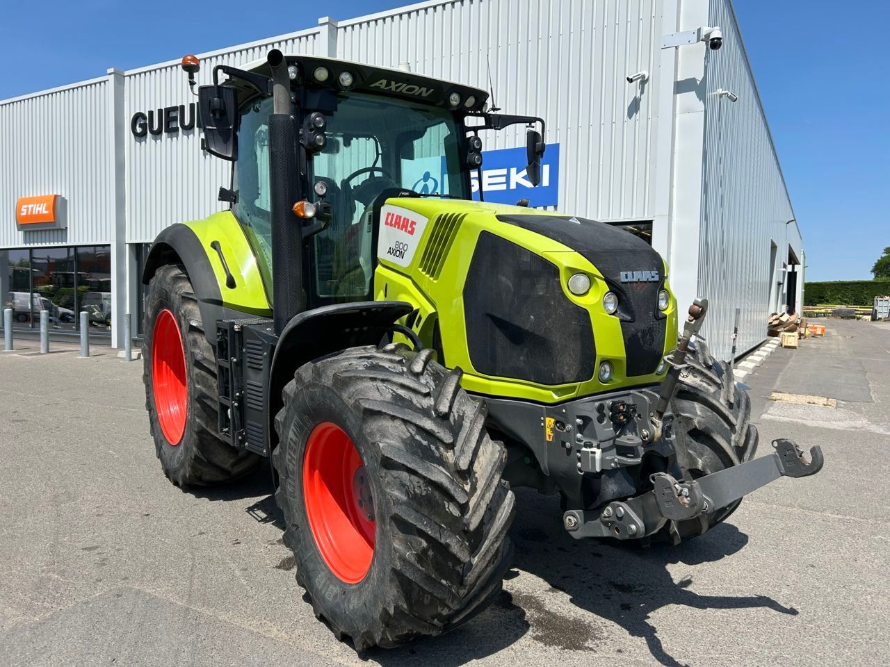 E-FARM: Claas Axion 800 - Tracteur - id BI18XT1 - 75 900 € - Année: 2018 - Lecture du nombre d'heure: 4 670,Puissance du moteur (chevaux): 200,France