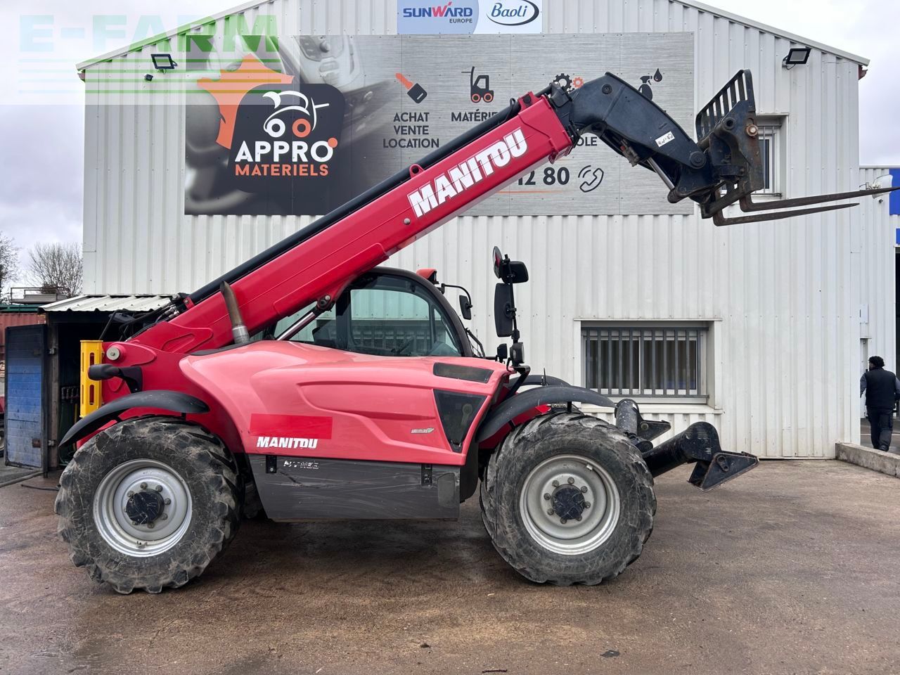 Manitou mt 1135 -100cv Teleszkópos rakodó 49 900 EUR