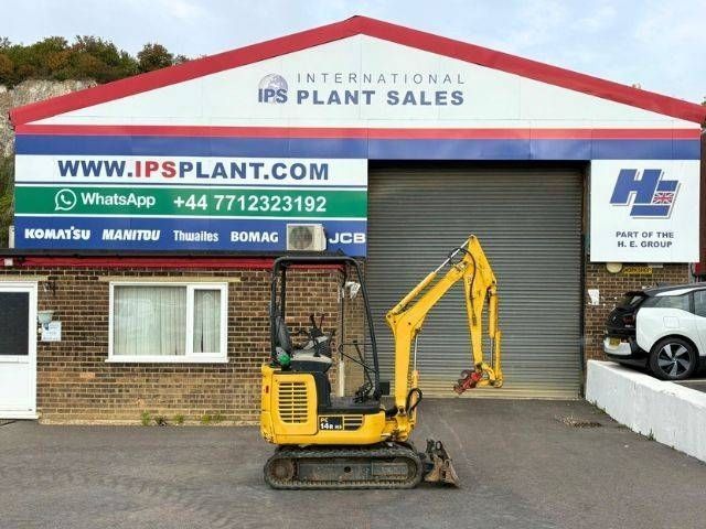 KOMATSU pc 14 r-3hs Mini kotrógép 13 751 EUR