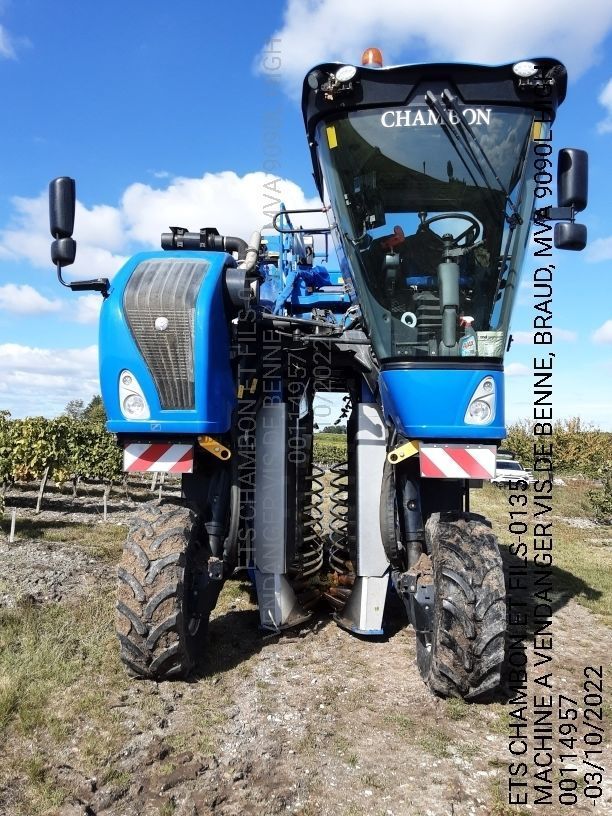 E-FARM: Braud 9090 l - Vendangeuse - id VZGLAT2 - 155 000 € - Année: 2018 - France