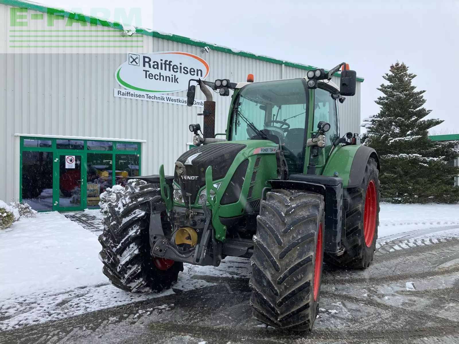 Fendt 724 Vario Profi Plus Трактор 77 000 €