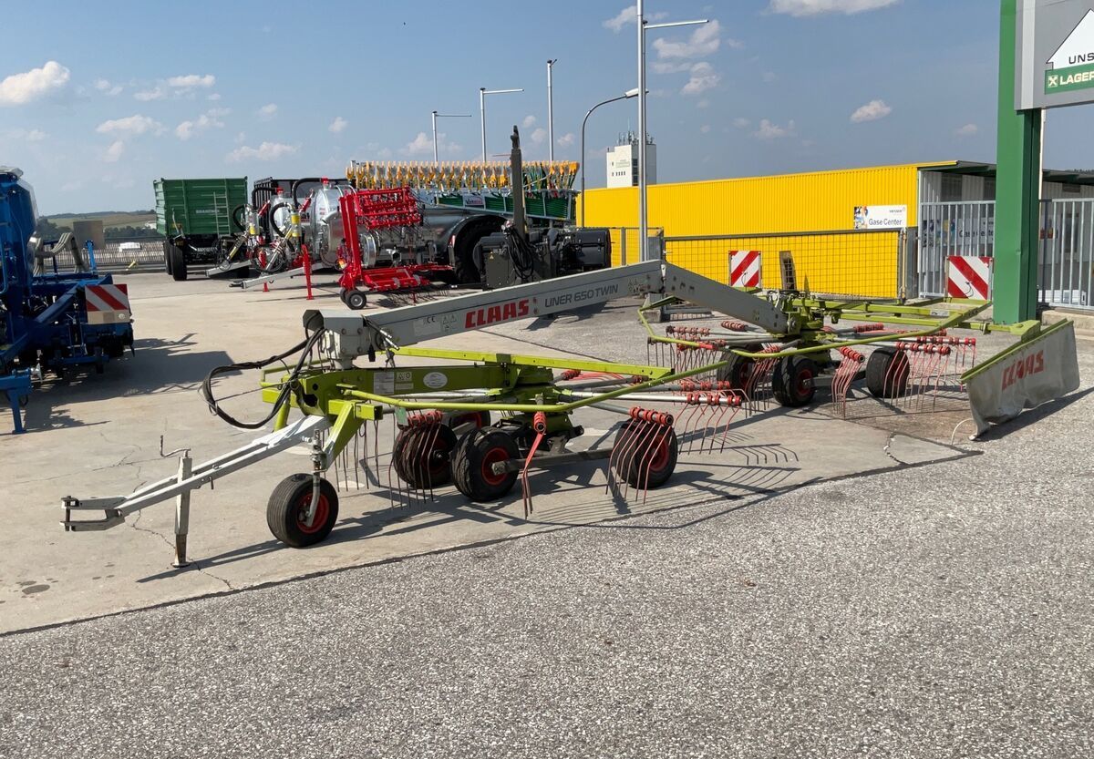 E-FARM: Claas Liner 650 Twin - Voltafieno - id G4BHIVJ - 7.459 € - Anno di costruzione: 2003 - Austria