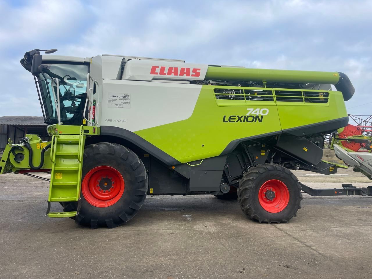 Claas Lexion 740 Kombajn zbożowy 185 000 €