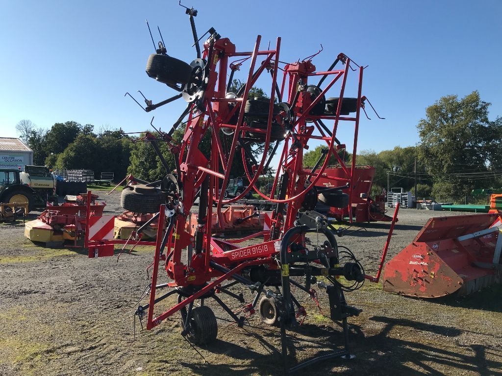 SIP spider 915 / 8 Karuzelowy przetrząsacz do siana 13 500 €