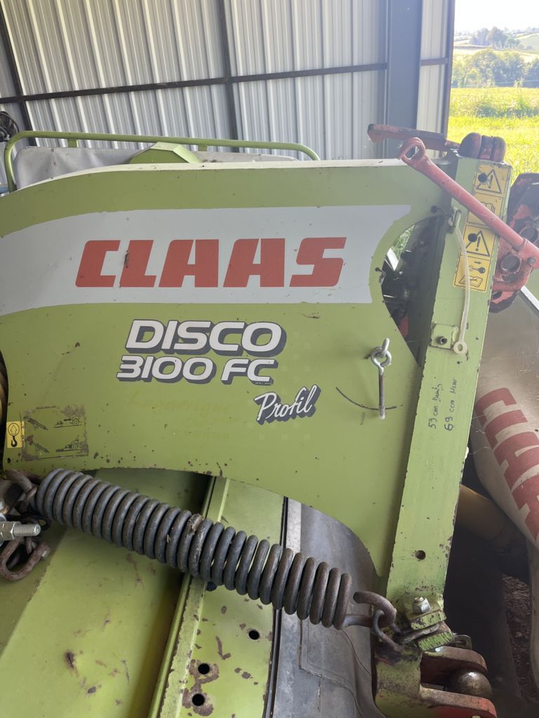 E-FARM: Claas Disco 3100 FC Profil - Segadora - id ET7K5KF - 8750 € - Año: 2014 - Francia