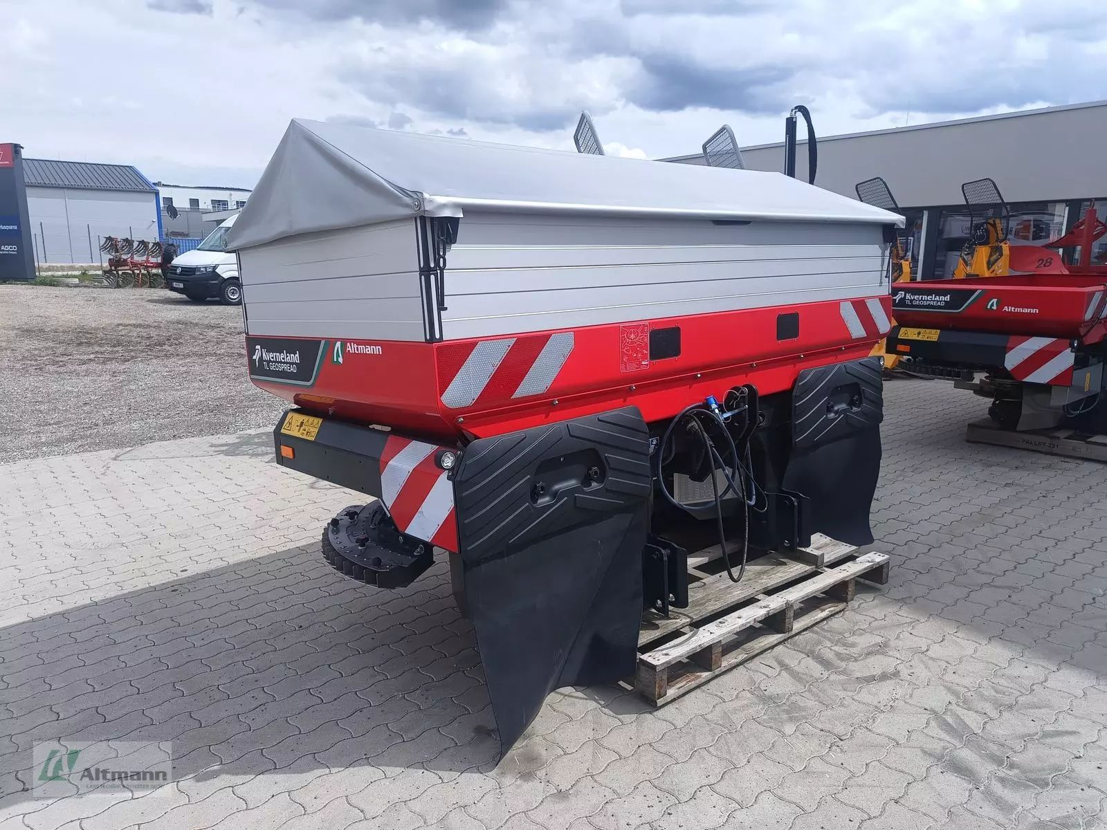 Kverneland exacta tl geospread Spandiconcime