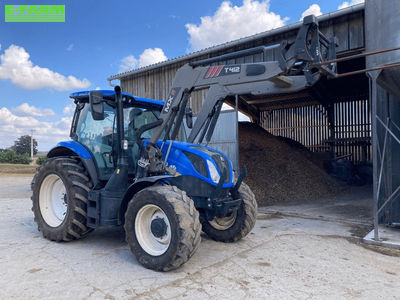 E-FARM: New Holland T6.155 - Τρακτέρ - id WMWHEQJ - 48.000 € - Χρονία: 2019 - Μετρητής ωρών: 5.266,Ισχύς κινητήρα: 126,Γαλλία