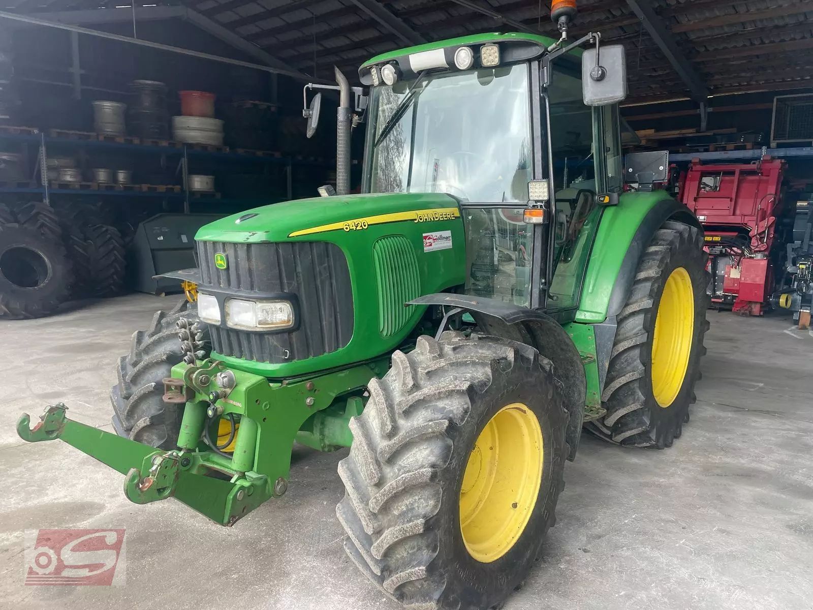 E-FARM: John Deere 6420 SE - Tractor - id LXTD3LZ - 34.000 € - Año: 2007 - Horas: 9500,Potencia del motor: 113,Austria