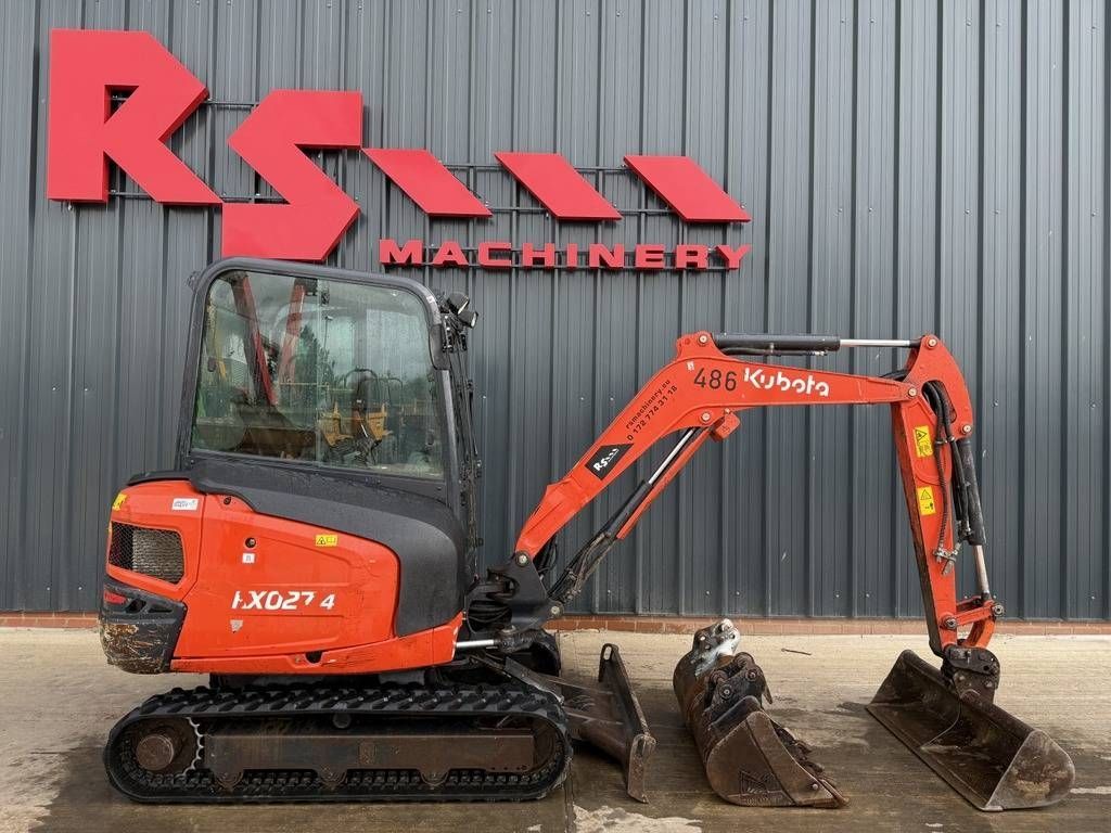 Kubota kx 027-4 2.7t mini excavator Mini excavator €23,986
