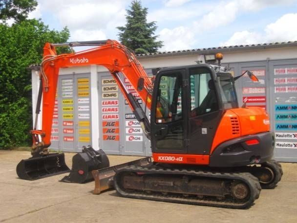 Kubota kx080-4a ** 2x löffel ** Mini excavadora  36.800 €