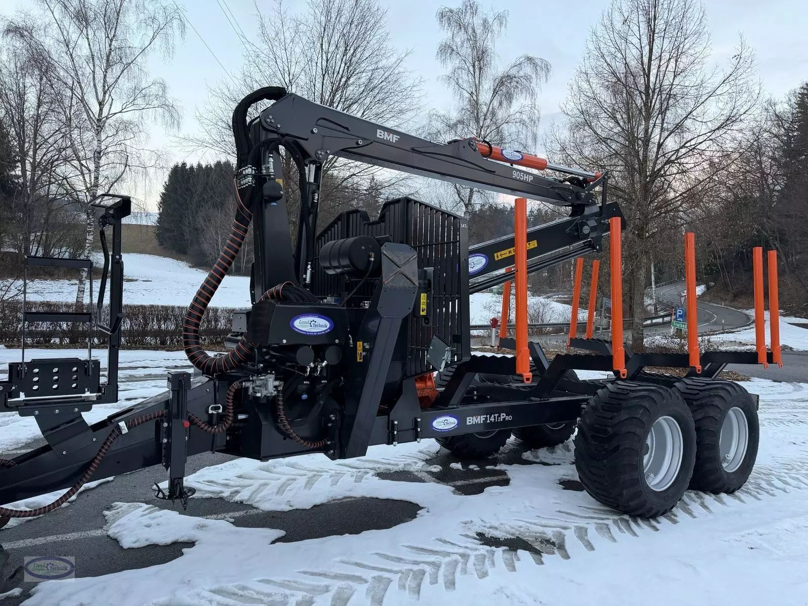 BMF 14t2 905 hp Forestry trailer €60,825