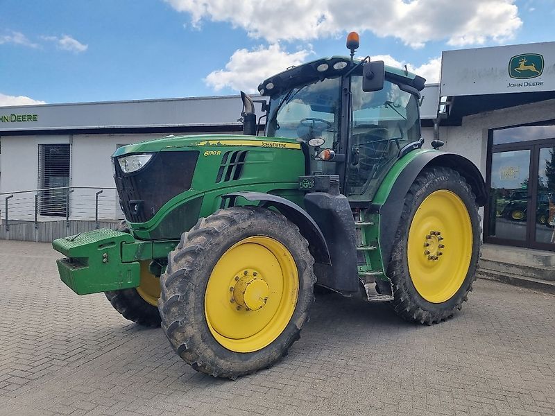 E-FARM: John Deere 6170 R - Traktor - id 1TPXEKH - 45.000 € - Baujahr: 2014 - Abgelesene Motorstunden: 15.632,Motorleistung (PS): 200,Deutschland