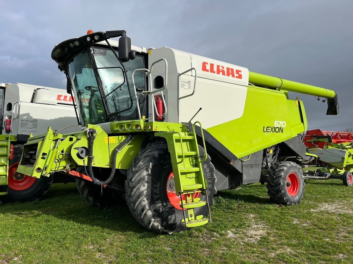 Claas Lexion 670 Montana Mähdrescher