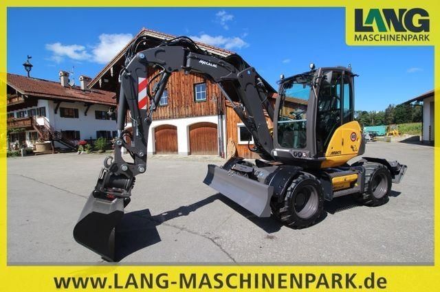 Mecalac 9 mwr inkl. powertilt &amp; löffelset Kolové rypadlo