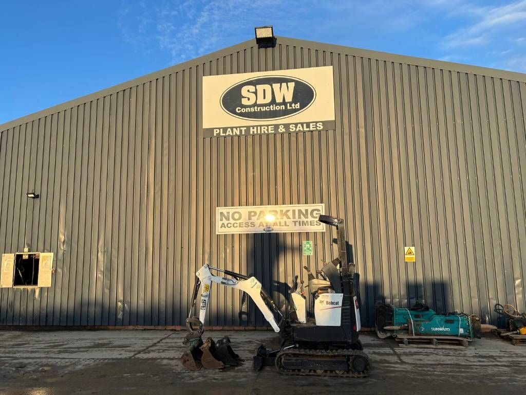 Bobcat e 10z Mini bager 13.406 €