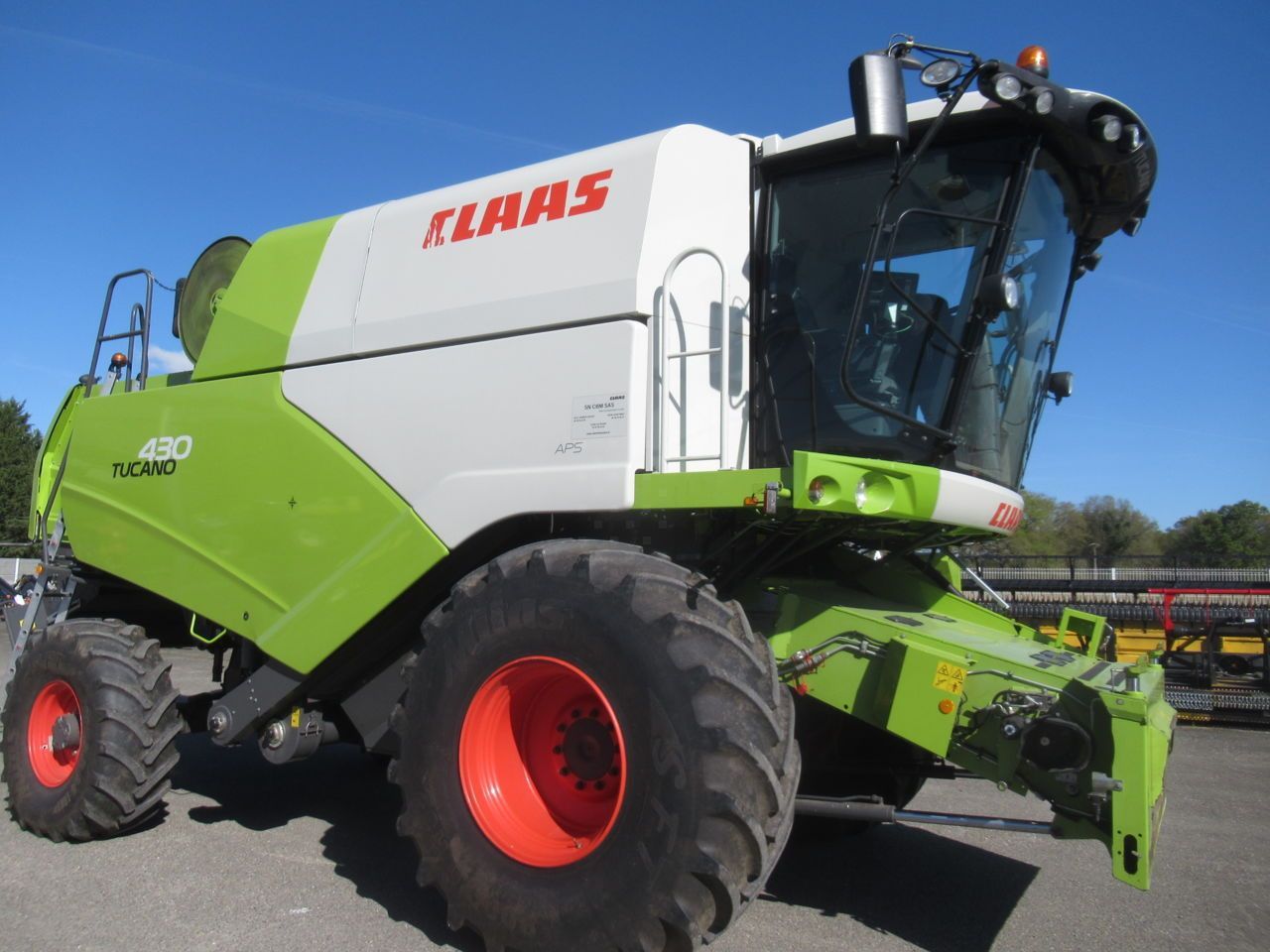 Claas Tucano 430 Combină de recoltat