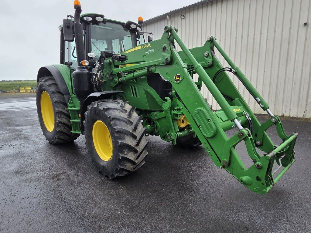 E-FARM: John Deere 6140 M - Tractor - id 6XDSSHP - €95,000 - Year of construction: 2022 - Engine hours: 2,800,Engine power (HP): 140,France