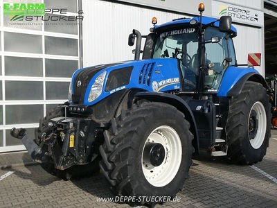 E-FARM: New Holland T8.390 - Tractor - id LDRIRJW - €109,000 - Year of construction: 2014 - Engine hours: 5,059,Engine power (HP): 390,Germany