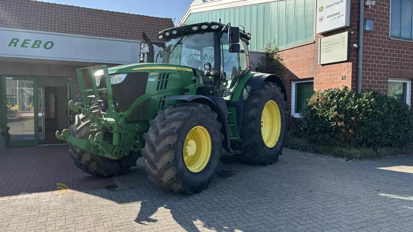 John Deere 6195 R Tractor €73,500