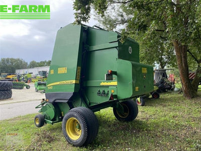 E-FARM: John Deere 592 - Presse à balles - id ZHFN2L1 - 13 900 € - Année: 2007 - Balles produites: 16 622