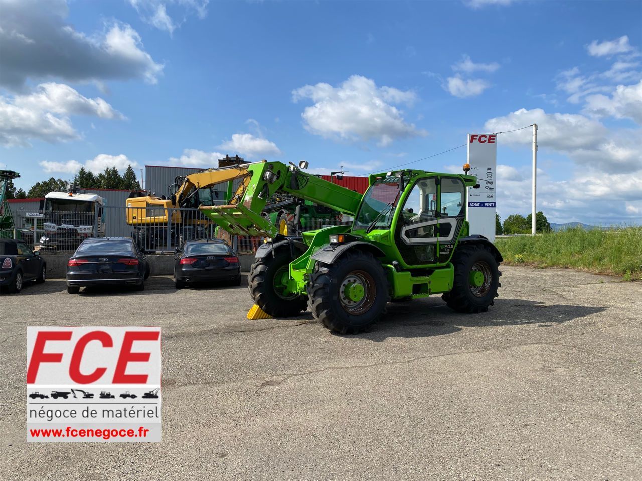 Merlo tf 50.8tcs-156cvtronic origine francaise endommagé Ładowacz teleskopowy 19 500 €