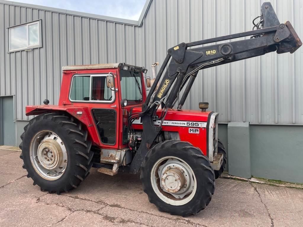 E-FARM: Massey Ferguson 595 mkii - Trattore - id G3BMNU7 - Anno di costruzione: 1981 - Ore: 8.933,Regno Unito
