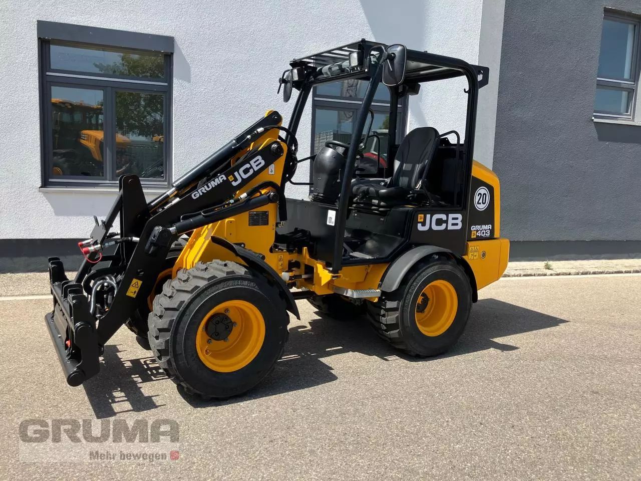 E-FARM: JCB 403 smart power - Chargeuse à roues téléguidée - id ANLRR8I - 33 900 € - Année: 2023 - Lecture du nombre d'heure: 6,Puissance du moteur (chevaux): 26,Allemagne
