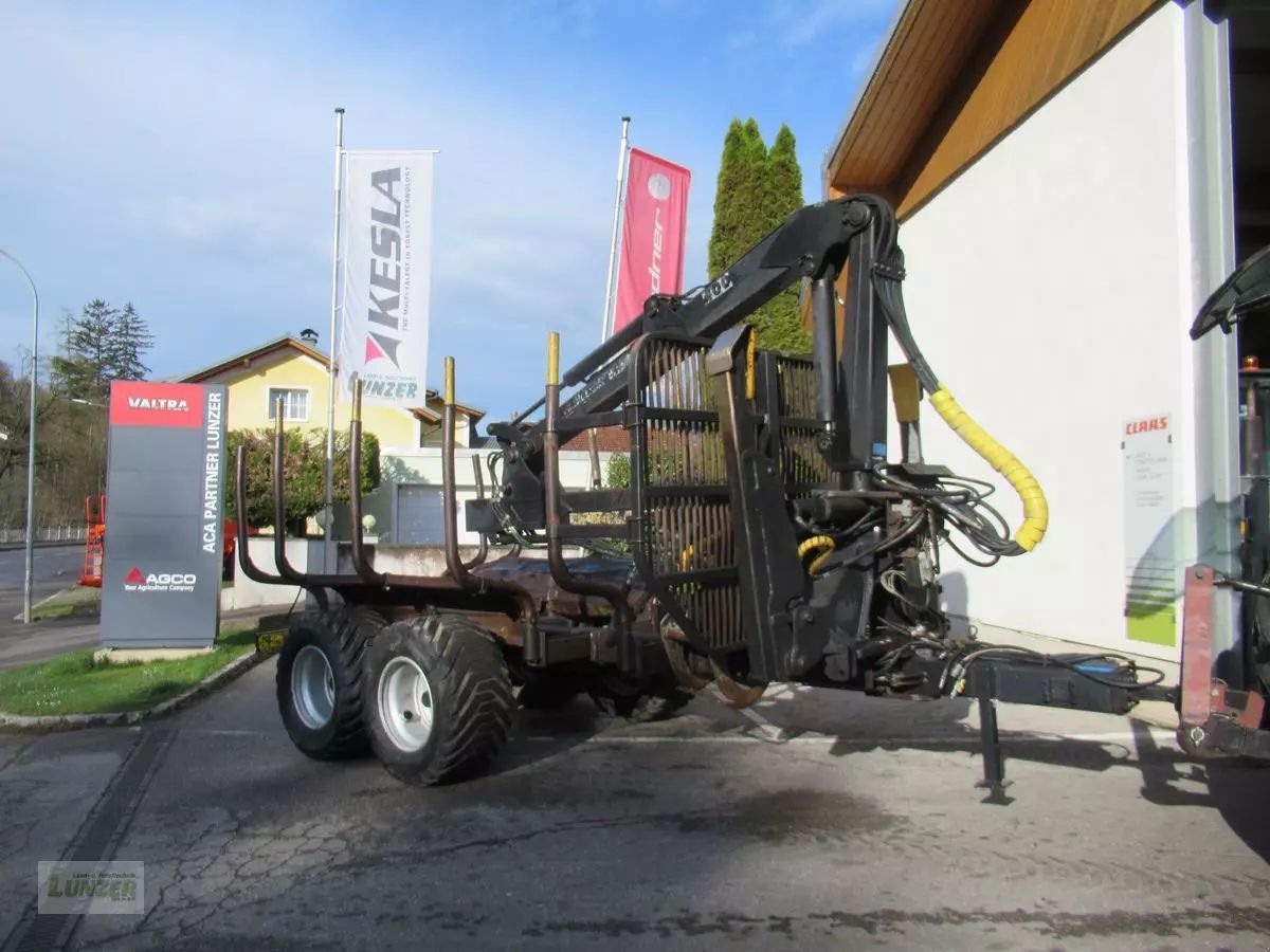 E-FARM: Kesla kesla 12t + f 400 - Forestry trailer - id 3PPVUFW - €40,000 - Year of construction: 2010 - Austria