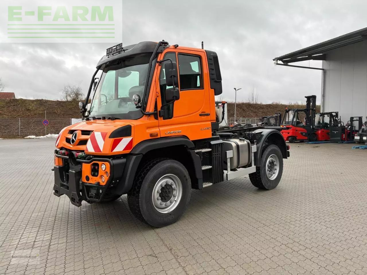 Mercedes-Benz unimog u 430 mit leistungshydraulik, eas Motor vehicle €175,000