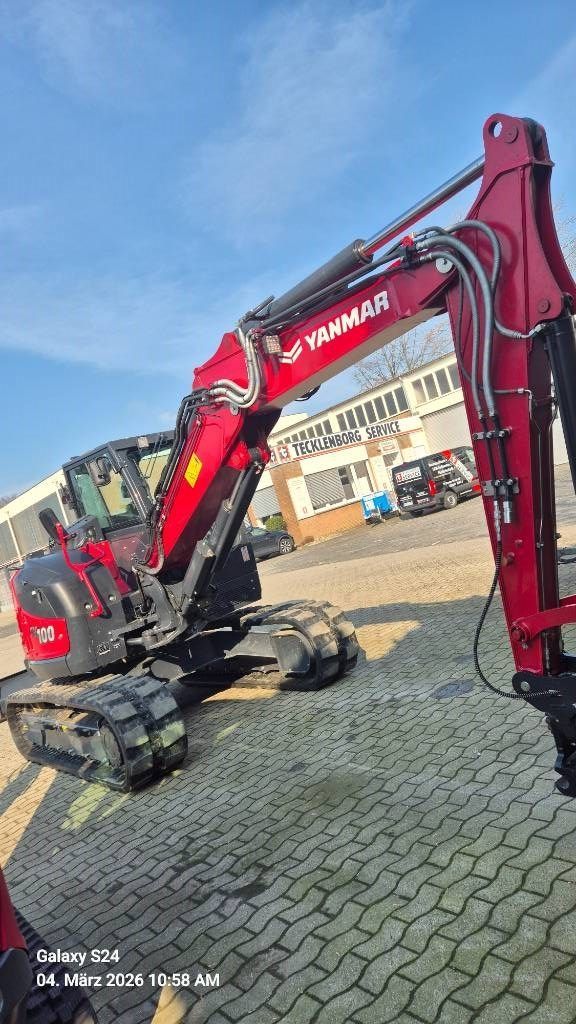 Yanmar sv100-2a 2pb verstellausleger powertilt hs08 Mini excavator €105,000