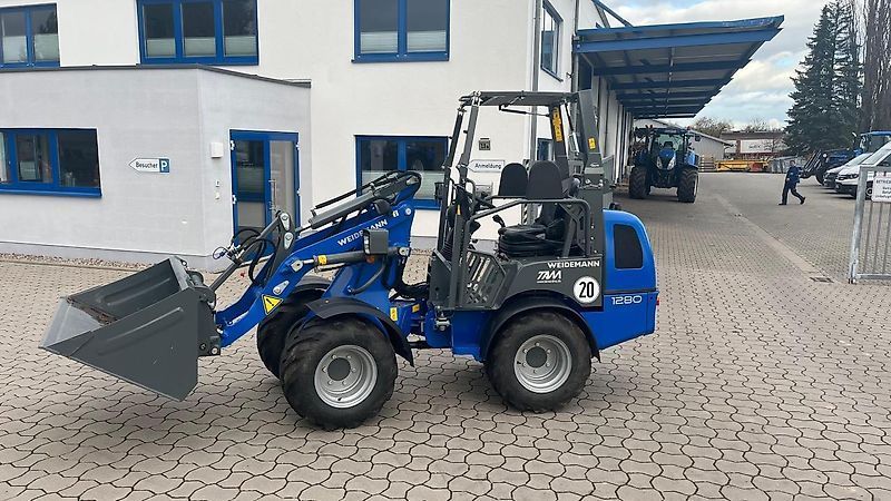 E-FARM: Weidemann 1280 - Radlader - id LXILAT1 - 33.300 € - Baujahr: 2023 - Abgelesene Motorstunden: 70,Motorleistung (PS): 33,Deutschland
