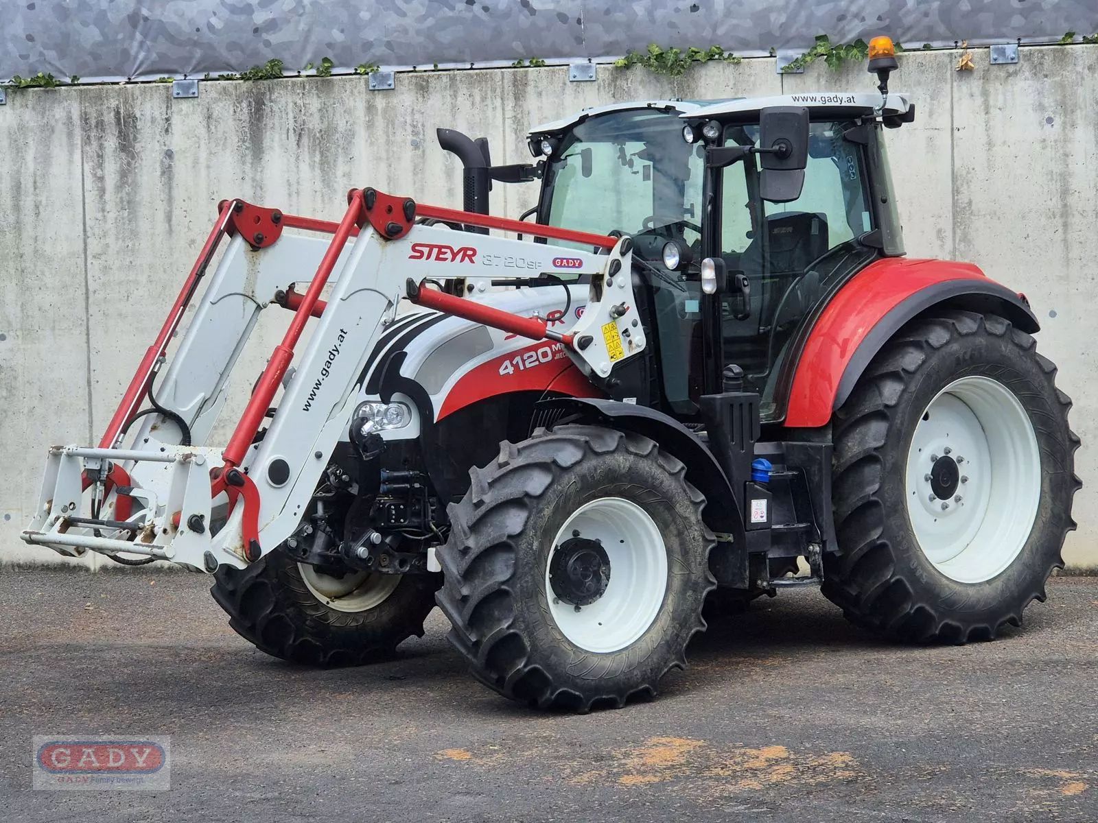 E-FARM: Steyr Multi 4120 - Tracteur - id LDQSITQ - 70 619 € - Année: 2019 - Lecture du nombre d'heure: 1 130,Puissance du moteur (chevaux): 117,Autriche