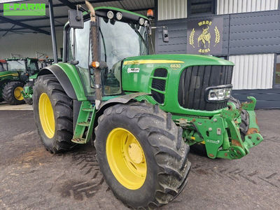 E-FARM: John Deere 6830 Premium - Tractor - id 7LBKP9N - €35,900 - Year of construction: 2008 - Engine hours: 9,082,Engine power (HP): 140,France