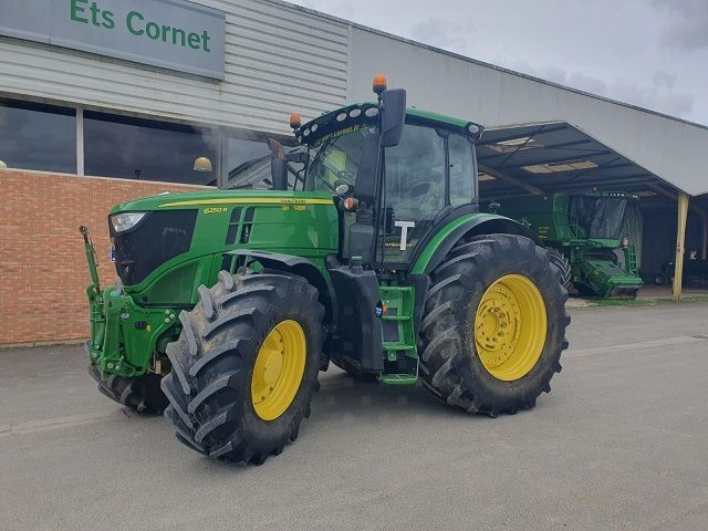 E-FARM: John Deere 6250 R - Tractor - id 8H8S5UV - €135,000 - Year of construction: 2021 - Engine hours: 3,604,Engine power (HP): 250,France