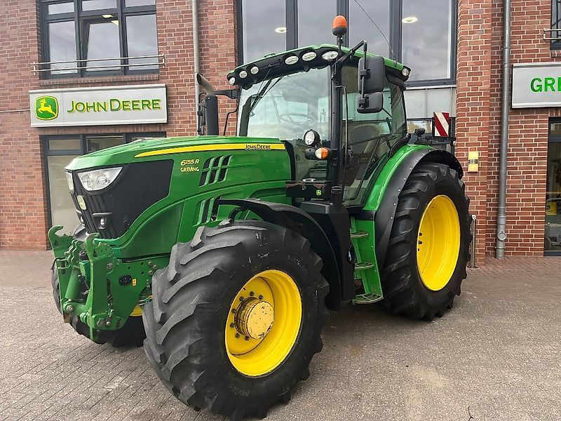 E-FARM: John Deere 6155 R - Tractor - id ZXTDASL - €68,950 - Year of construction: 2016 - Engine hours: 7,640,Engine power (HP): 155,Germany