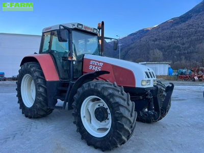 E-FARM: Steyr 9145 - Traktor - id TPKBXTX - Rok produkcji: 1998 - Motogodziny: 9347,Moc silnika: 150,Włochy