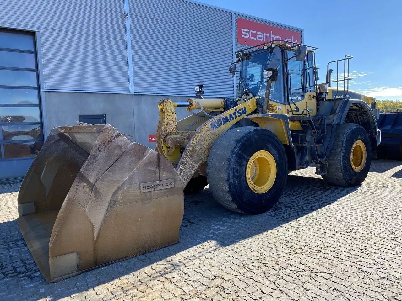 KOMATSU wa470-7 Cargador de ruedas