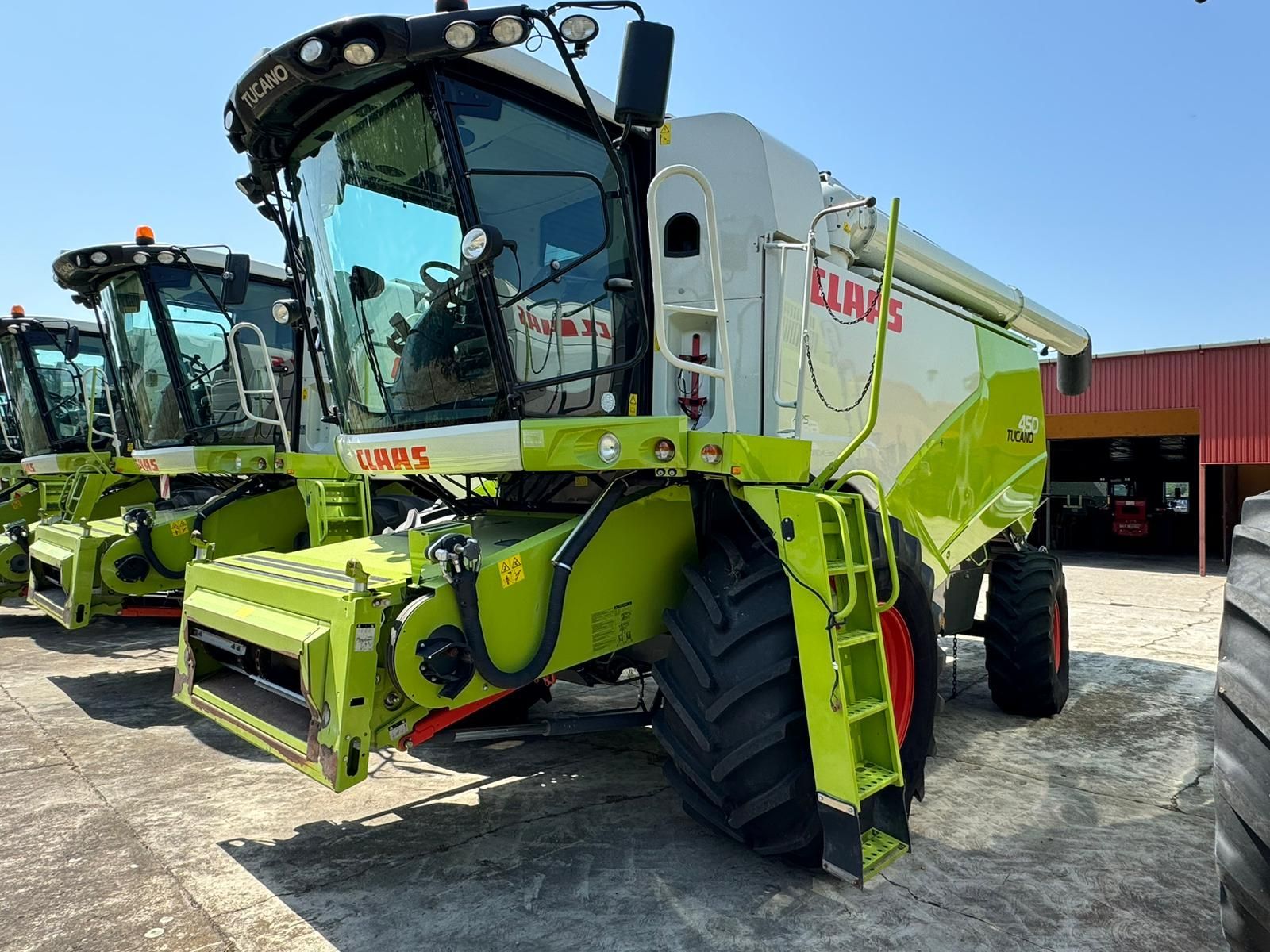 E-FARM: Claas Tucano 450 - Kombájn - id HQMHMAI - 197 000 EUR - Gyártási év: 2018 - Üzemóra (motor): 1500,Magyarország